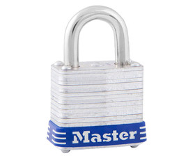 Master Lock 7D 1-1/8" Wide Laminated Padlock - Carded