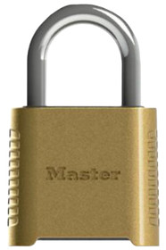 Master Lock 875D 2" Wide Resettable Shackle Seals - 4 Large Dials + Deadlocking