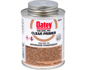 Oatey 30751 8 Oz. Clear PVC Primer
