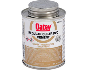 Oatey 31013 8 Oz. Clear PVC Cement