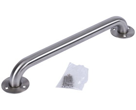 Oatey DB8724 Dearborn 1-1/4" X 24" Stainless Steel Grab Bar W/ Concealed Flange, Satin Finish