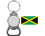 Perry Blackburne MOX-S-JAMAICA COUNTRY KEY CHAIN JAMAICA W/ BOTTLE OPENER NICKEL PLATED