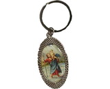 Perry Blackburne 32 ST CHRISTOPHER Religious Key Chain St. Christopher