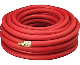 Plews/Lubrimatic 552-50AE 3/8" X 50' Rubber Air Hose With 1/4" Fitting