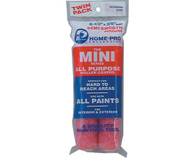 Premier Paint Roller 63820 6-1/2" X 3/8" All Purpose Mini Roller - Twin Pack