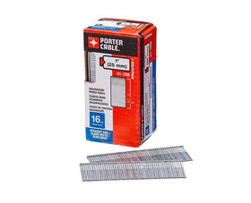 PORTER-CABLE PFN16100-1 1" Finish Nail - 16 Gauge 1000 Pack