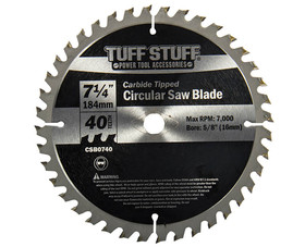 Power Tools & Accessories CSB0740C 7-1/4" Circular Saw Blade - 40T