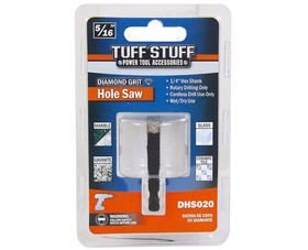 Power Tools & Accessories DHS020 5/16" Diamond Grit Holesaw