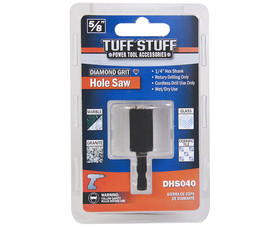 Power Tools & Accessories DHS040 5/8" Diamond Grit Holesaw