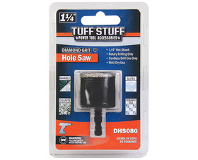 Power Tools & Accessories DHS080 1-1/4" Diamond Grit Holesaw
