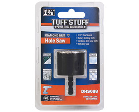Power Tools & Accessories DHS088 1-3/8" Diamond Grit Holesaw