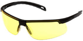 Pyramex SB8630D Safety Glasses Black Frame - Amber Lens