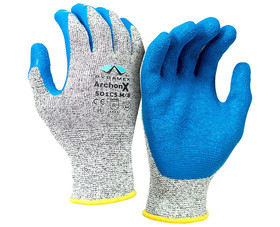 Pyramex GL501C5L Crinkle Latex Archon x Glove - Large