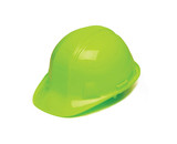 Pyramex HP14131 Hi-Viz Lime Hard Hat - 4 Point Ratchet Suspension
