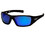Pyramex SB10465D Velar Safety Glasses Black Frame - Ice Blue Mirror Lens