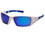 Pyramex SBWL10465D Safety Glasses White Frame - Ice Blue Mirror Lens