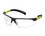 Pyramex SGL10110D SITECORE GREY + LIME CLEAR LENS SAFETY GLASSES