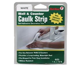 Red Devil 0155 7/8" X 12' Wall And Counter Caulk Strips