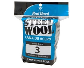 Red Devil 0326 Coarse Steel Wool - 8 Pack
