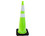RKI INDUSTRIES GROUP CONE36L2T 36" LIME TRAFFIC SAFETY CONE 10LB WITH 4"+ 6" REFLECTIVE COLLARS