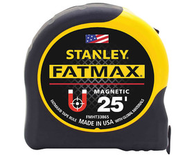 Stanley Tools FMHT33865L 25' FatMax Tape Rule With Magnetic Tip