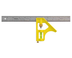 Stanley Tools 46-123 12" Combination Square With Premium Etched Blade