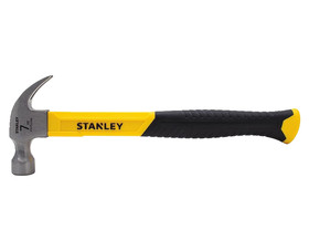 Stanley Tools STHT51346 7 Oz. Fiberglass Curved Claw Hammer