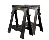 Stanley Storage 060864R FatMax Folding Saw Horse - Twin Pack