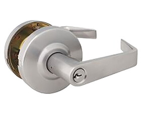 TACO Hardware GAL-1151L-R-626 GRADE 2 CYLINDRICAL LEVER SET ENTRY 26D 2-3/4" BACKSET WITH CLUTCH