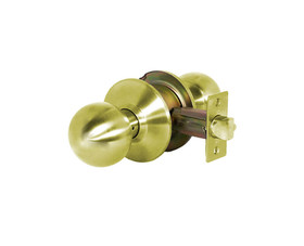 TACO Hardware DL-SVB10-US3 Heavy Duty Cylindrical Ball Knob - Passage Lockset US3 2-3/4 Backset