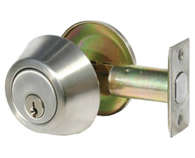 TACO Hardware DL-DB251-U32D Single Cylinder Tubular Deadlock - US32D