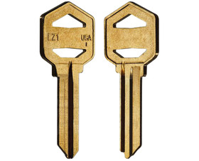 Taylor EZ1-BR EZ1-BR Imported Locks Key Blank - 50 Pack