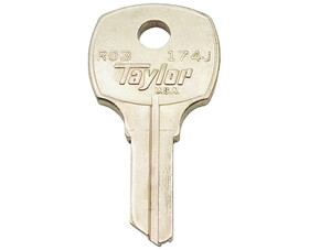 Taylor RO3-BR Key Blanks 50/Box National Rockford 5 Pin D8785