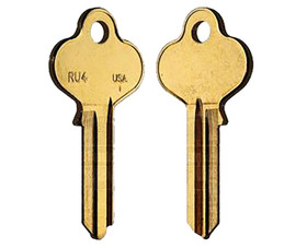 Taylor RU4-BR RU4-BR Russwin Key Blank - 50 Pack
