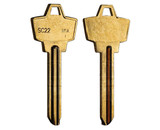 Taylor SC22-BR SC22-BR Schlage Key Blank - 50 Pack