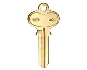 Taylor SE1-BR-250 Key Blank 250 Box Segal K9 Brass
