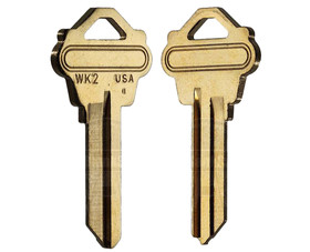 Taylor WK2-BR WK2-BR Weslock Key Blank - 50 Pack