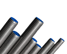 Threaded Products 11154 1/2" X 36" Galvanized Rods - Blue