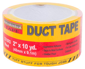 TUFF STUFF 81255 2" X 10 YD. Duct Tape - Red