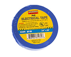 TUFF STUFF E66BL 3/4" X 60' Electrical Tape - Blue
