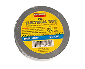 TUFF STUFF E66GY 3/4" X 60' Electrical Tape - Grey