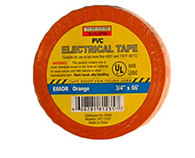 TUFF STUFF E66OR 3/4" X 60' Electrical Tape - Orange
