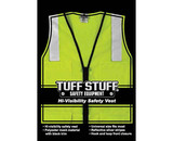 TUFF STUFF 765502X3X Lime Mesh Vest With 2