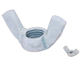 TUFF STUFF Aug-32 Wing Nut Cold Forged ZP - 8-32