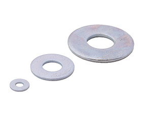 TUFF STUFF 7/32-1/2-3/64 Flat Washer SAE ZP - #10