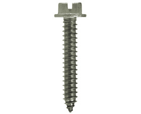 TUFF STUFF 14-14 X 3/4 Sheet Metal Screw Slot Head ZP - 14" X 3/4"