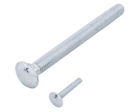 TUFF STUFF 5/8-11X1-1/2 Carriage Bolts ZP - 5/8" - 11 X 1-1/2"
