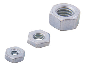 TUFF STUFF M5-0.80 Metric Hex Nuts - ZP M5-0.80