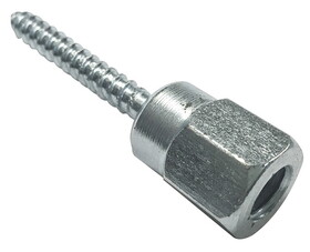 TUFF STUFF 34815 1/4" X 1-5/8" Rod Hanger Screw Anchor - 25 Pack