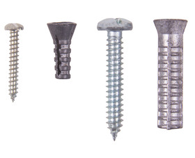 TUFF STUFF 10-14 X 3/4 Lead Anchor With Screws - 10-14 X 3/4"